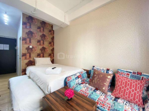 Scandinavian Studio Room at Grand Asia Afrika Apartment By Travelio